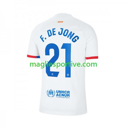 Completo Calcio Barcellona Frenkie de Jong 21 Divisa Trasferta 2023-2024